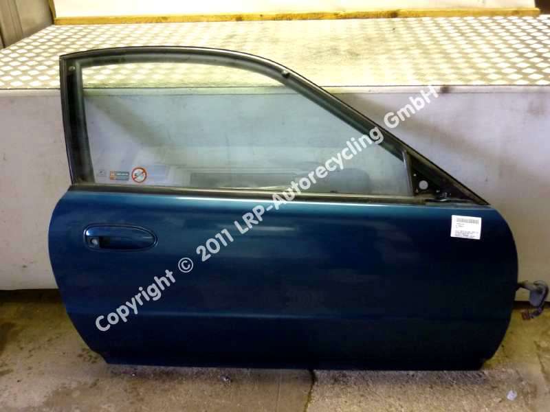 Honda Prelude BB3 original Tür vorn rechts Beifahrertür türkismetallic BJ1996